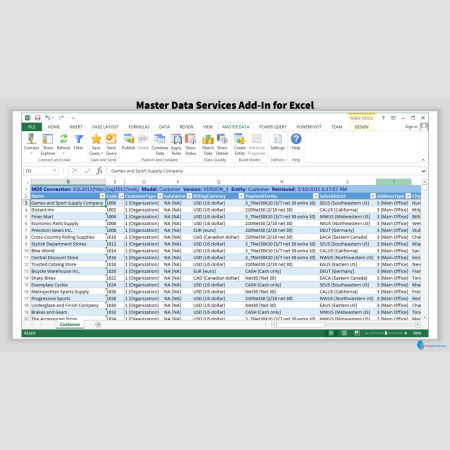 MDS Add-on for Excel